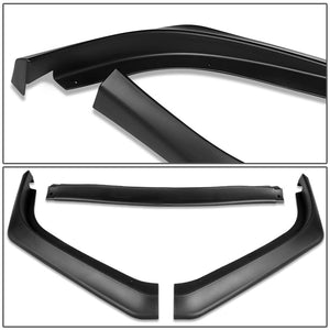 DNA Bumper Lip Honda Civic Sedan (13-15) Front Lower w/ Stabilizers [Aero Style] Matte or Gloss Black / Carbon Look