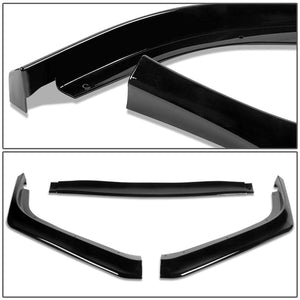 DNA Bumper Lip Honda Civic Sedan (13-15) Front Lower w/ Stabilizers [Aero Style] Matte or Gloss Black / Carbon Look