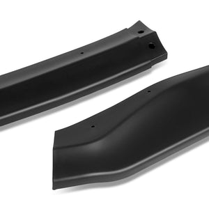 DNA Bumper Lip Lexus IS200t IS300 IS350 (17-20) Front Lower w/ Stabilizers - Matte or Gloss Black / Carbon Look