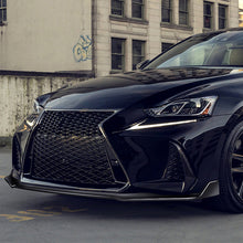Load image into Gallery viewer, DNA Bumper Lip Lexus IS200t IS300 IS350 (17-20) Front Lower w/ Stabilizers - Matte or Gloss Black / Carbon Look Alternate Image