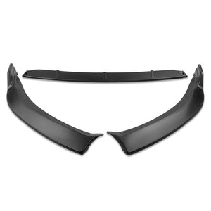 DNA Bumper Lip Toyota Corolla (14-16) Front Lower w/ Stabilizers [STP Style] Matte or Gloss Black / Carbon Fiber