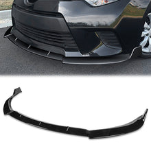 Load image into Gallery viewer, DNA Bumper Lip Toyota Corolla (14-16) Front Lower w/ Stabilizers [STP Style] Matte or Gloss Black / Carbon Fiber Alternate Image