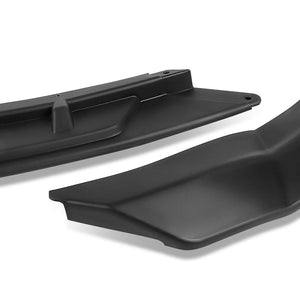 DNA Bumper Lip Hyundai Sonata (11-14) Front Lower w/ Stabilizers [STP Style] Matte Black