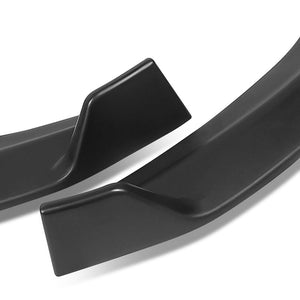 DNA Bumper Lip Hyundai Sonata (11-14) Front Lower w/ Stabilizers [STP Style] Matte Black