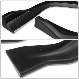 DNA Bumper Lip Lexus IS250 & IS350 F-Sport (14-16) Front Lower w/ Stabilizers - Matte or Gloss Black / Carbon Look