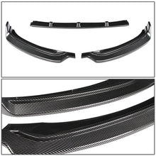 Load image into Gallery viewer, DNA Bumper Lip Hyundai Elantra (17-18) Front Lower w/ Stabilizers - Matte or Gloss Black / Carbon Fiber Look Alternate Image