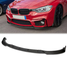 Load image into Gallery viewer, DNA Bumper Lip BMW 3 Series F30/F31/F34 (16-19) Front Lower w/ Stabilizers - Matte or Gloss Black / Carbon Fiber Alternate Image