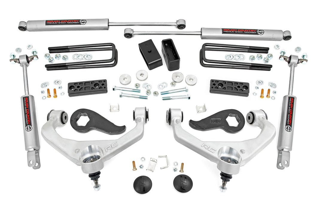 Rough Country Lift Kit Chevy Silverado 3500HD 2WD/4WD (20-22) [3