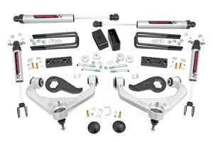 Rough Country Lift Kit Chevy Silverado 3500HD 2WD/4WD (20-22) [3" Lift] Premium N3 or V2 Monotube Shocks