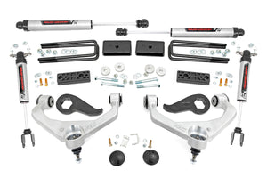 Rough Country Lift Kit GMC Sierra 2500HD 2WD/4WD (20-22) [3" Lift] Premium N3 / V2 Monotube / Vertex Reservoir Shocks