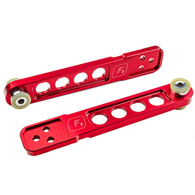 130.00 Function & Form Lower Control Arms Honda Civic EP3 (2001-2005) - Red / Gold / Silver - Redline360