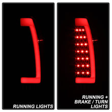 Load image into Gallery viewer, Xtune LED Tail Lights Chevy Avalanche (02-06) [w/ LED Light Tube] Black or Black Smoked Alternate Image