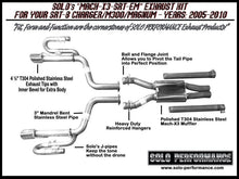 Load image into Gallery viewer, Solo Performance Exhaust Dodge Charger/Magnum V8 SRT-8 (05-10) Mach X3 Catback - 991110SL - Default Title Alternate Image
