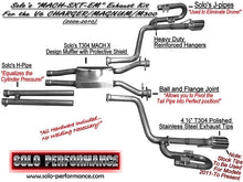 Load image into Gallery viewer, 948.78 Solo Performance Mach SXT EM Catback Exhaust Dodge Charger/Magnum V6 (06-10) 991117SL - Redline360 Alternate Image