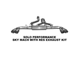 929.10 Solo Performance Mach Catback Exhaust Saturn Sky 2.4L (2006-2009) 998507SL - Redline360