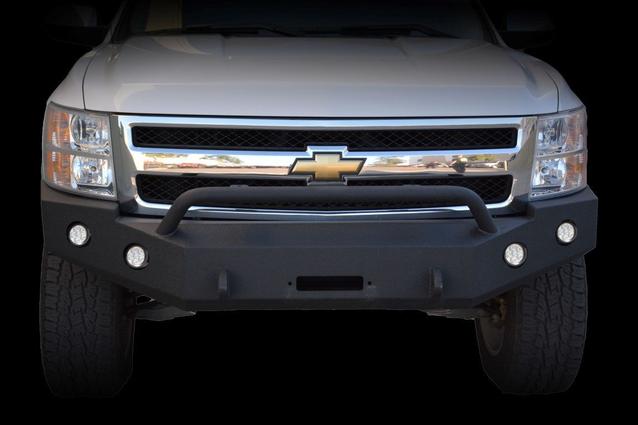 DV8 Off Road Front Bumper Chevy Silverado 1500 (2007-2013) FBCS1-01 ...