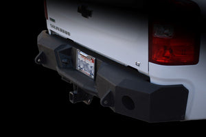 769.99 DV8 Off Road Rear Bumper Chevy Silverado 1500 (2007-2013) Steel - RBCS1-01 - Redline360