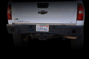 769.99 DV8 Off Road Rear Bumper Chevy Silverado 1500 (2007-2013) Steel - RBCS1-01 - Redline360