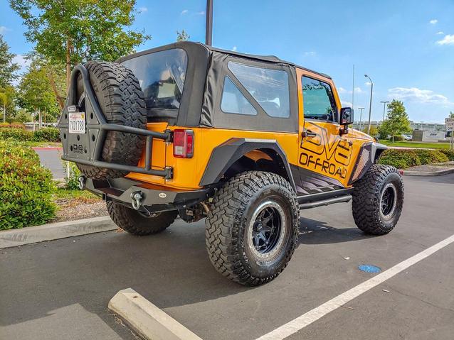 DV8 Off Road Armor Fender Flares Jeep JK (2007-2018) Front and Rear ...