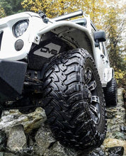 Load image into Gallery viewer, 289.99 DV8 Off Road Inner Fenders Jeep Wrangler JK (2007-2018) Front - Black / Raw / with Rock Lights - Redline360 Alternate Image