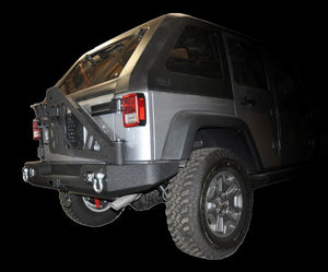 579.99 DV8 Off Road Rear Bumper Jeep Wrangler JK (2007-2018) RBSTTB-11 - Redline360