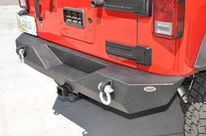 489.99 DV8 Off Road Rear Bumper Jeep Wrangler JK (2007-2018) RBSTTB-04 - Redline360