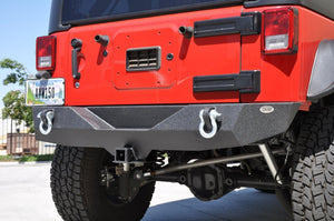 489.99 DV8 Off Road Rear Bumper Jeep Wrangler JK (2007-2018) RBSTTB-04 - Redline360