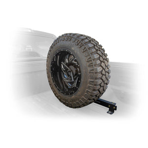 DV8 Off Road Spare Tire Mount Toyota Tundra (2007-2021) Stand Up Type ...