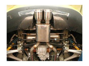 923.31 Solo Performance Rear Center Duals Catback Exhaust Pontiac Solstice GXP 2.0L Turbo (07-09) 994114SL - Redline360