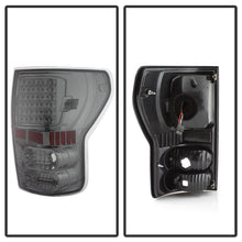 Load image into Gallery viewer, Xtune LED Tail Lights Toyota Tundra (2007-2013) Black / Black Smoked / Smoked Alternate Image