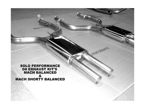 970.70 Solo Performance Mach Balanced Catback Exhaust Pontiac G8 (2008-2009) 994192SL - Redline360