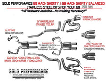 Load image into Gallery viewer, Solo Performance Mach Shorty Balanced Catback Exhaust Pontiac G8 (2008-2009) 994196SL - Default Title Alternate Image