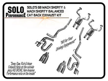 Load image into Gallery viewer, Solo Exhaust Pontiac G8 (2008-2009) Performance Mach Shorty Catback 994194SL - Default Title Alternate Image