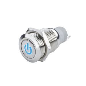 22.46 Oracle Pre-Wired Power Symbol Flush Mount LED Switch - On/Off or Momentary Style - Redline360