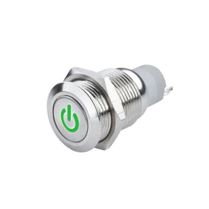 22.46 Oracle Pre-Wired Power Symbol Flush Mount LED Switch - On/Off or Momentary Style - Redline360