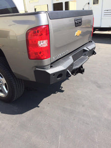 799.99 DV8 Off Road Rear Bumper Chevy Silverado (2011-2014) Steel - RBCS2-01 - Redline360