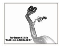 Load image into Gallery viewer, 862.70 Solo Performance Mach X Eco Dual Catback Exhaust Ford F150 V6 EcoBoost (11-14) 145″ or 157″ Wheel Base - Redline360 Alternate Image