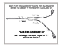 Load image into Gallery viewer, 862.70 Solo Performance Mach X Eco Dual Catback Exhaust Ford F150 V6 EcoBoost (11-14) 145″ or 157″ Wheel Base - Redline360 Alternate Image