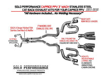 Load image into Gallery viewer, 1175.58 Solo Performance 3&quot; Mach X3 Catback Exhaust Chevy Caprice PPV V8 (2011-2018) 994000SL - Redline360 Alternate Image