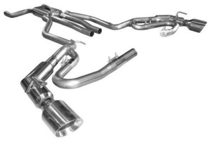 1040.03 Solo Performance Mach-X LFX w/ J-Pipes Catback Exhaust Chevy Camaro V6 (12-15) 993961SL - Redline360