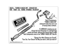 Load image into Gallery viewer, Solo Performance Mach 2-in-1 Modular Catback Exhaust Hyundai Veloster 1.6L Turbo (12-15) 994935SL - Default Title Alternate Image
