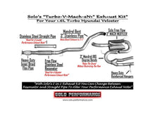 Load image into Gallery viewer, Solo Performance Mach 2-in-1 Modular Catback Exhaust Hyundai Veloster 1.6L Turbo (12-15) 994935SL - Default Title Alternate Image