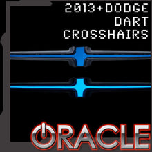 Load image into Gallery viewer, Oracle Illuminated Grill Crosshairs Dodge Dart (2013-2016) Multicolored - U/V Purple Alternate Image