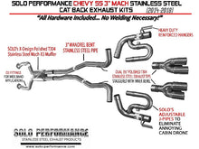 Load image into Gallery viewer, Solo Exhaust Chevy SS 6.2L V8 Sedan (14-18) Performance Catback Mach X3 XF - 993987SL - Default Title Alternate Image