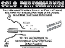 Load image into Gallery viewer, 866.13 Solo Performance Mach 44 XV Dual Catback Exhaust Ford F150 5.0L V8 (15-19) 145″ or 157″ Wheel Base - Redline360 Alternate Image