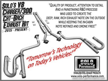 Load image into Gallery viewer, Solo Performance Exhaust Dodge Charger R/T &amp; Chrysler 300 V8 5.7 (15-23) MR212-HJ Catback -991190SL - Default Title Alternate Image