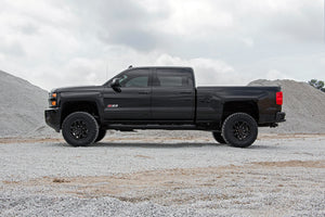 Rough Country Lift Kit GMC Sierra 2WD/4WD (11-19) [3.50" Lift] w/  or w/o Lifted Knuckles