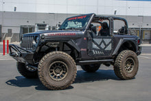 Load image into Gallery viewer, 399.99 DV8 Off Road Rock Sliders Jeep Wrangler JL 2 Door (2018-2021) with Step / Bedside / Tubular Plated / with Rock Skin - Redline360 Alternate Image