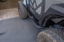 Load image into Gallery viewer, 399.99 DV8 Off Road Rock Sliders Jeep Wrangler JL 2 Door (2018-2021) with Step / Bedside / Tubular Plated / with Rock Skin - Redline360 Alternate Image