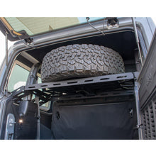 Load image into Gallery viewer, 349.99 DV8 Off Road Tire Carrier Jeep Wrangler JL (2018-2021) Tailgate / Cage Style / Hinge / Add-On / Interior - Redline360 Alternate Image